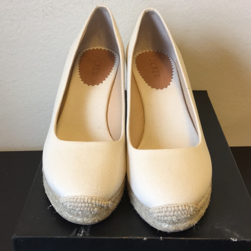 JCREW Seville Espadrille Wedges